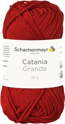 Schachenmayr Catania Grande, 50G signalrot Handstrickgarne von Schachenmayr since 1822