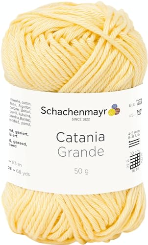 Schachenmayr Catania Grande, 50G vanille Handstrickgarne von Schachenmayr since 1822