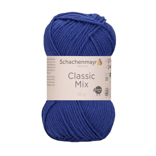 Schachenmayr Classic Mix - Farbe: Bluebird (00053) - 50 g/ca. 120 m Wolle von Schachenmayr since 1822