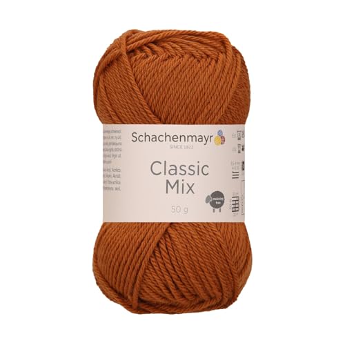 Schachenmayr Classic Mix - Farbe: Fox (00010) - 50 g/ca. 120 m Wolle von Schachenmayr since 1822