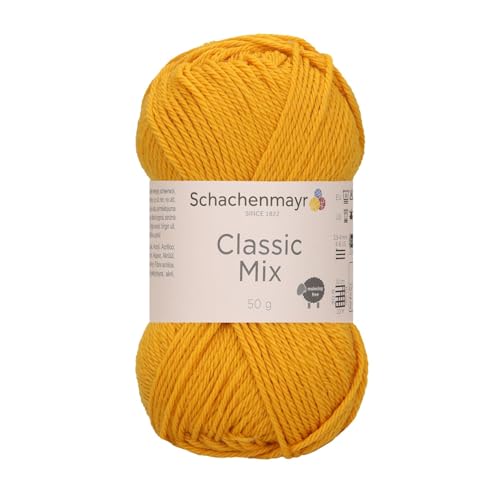 Schachenmayr Classic Mix - Farbe: Sunflower (00020) - 50 g/ca. 120 m Wolle von Schachenmayr since 1822