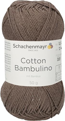 Schachenmayr Cotton Bambulino, 50G Taupe Handstrickgarne von Schachenmayr since 1822