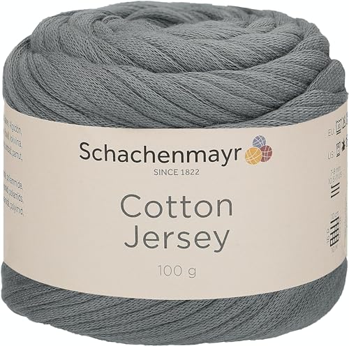 Schachenmayr Cotton Jersey, 100G Graphit Handstrickgarne von Schachenmayr since 1822