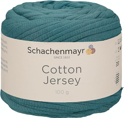 Schachenmayr Cotton Jersey 9807363-00070 smaragd Handstrickgarn von Schachenmayr since 1822