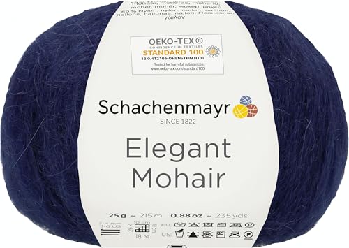 Schachenmayr Elegant Mohair, 25G Marine Handstrickgarne von Schachenmayr since 1822