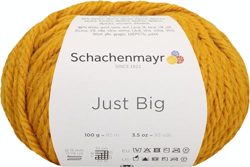 Schachenmayr Just Big, 100G curry Handstrickgarne von Schachenmayr since 1822