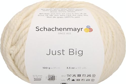 Schachenmayr Just Big, 100G Natur Handstrickgarne von Schachenmayr since 1822