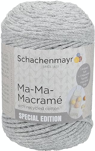 Schachenmayr Ma-Ma-Macramé, 250G light stone Handstrickgarne von Schachenmayr since 1822