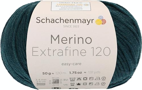 Schachenmayr Merino Extrafine 120, 50G Malachite Handstrickgarne von Schachenmayr since 1822