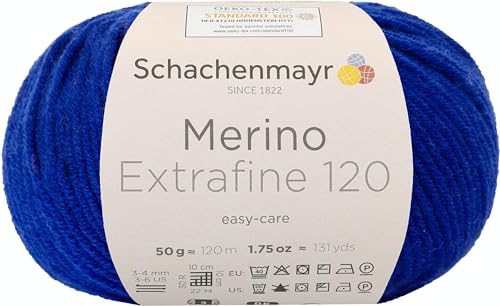 Schachenmayr Merino Extrafine 120, 50G Majesty Handstrickgarne von Schachenmayr since 1822