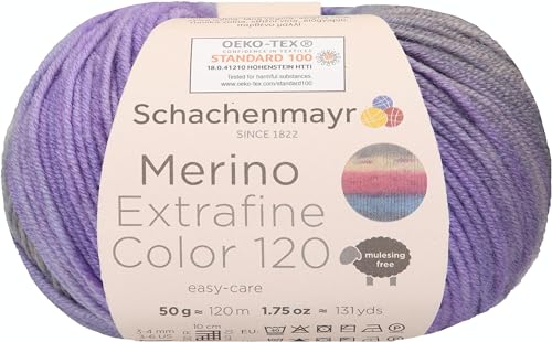 Schachenmayr Merino Extrafine 120 Color, 50G Opal Handstrickgarne von Schachenmayr since 1822