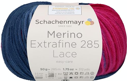 Schachenmayr Merino Extrafine 285 Lace, 50G Purple Handstrickgarne von Schachenmayr since 1822