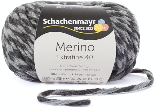 Schachenmayr Merino Extrafine 40, 50G Stein Handstrickgarne von Schachenmayr since 1822