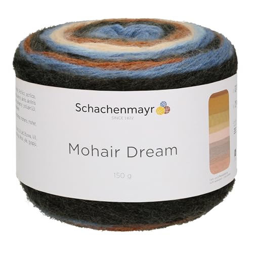 Schachenmayr Mohair Dream, 150G true blue Color Handstrickgarne von Schachenmayr since 1822