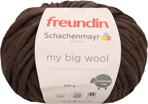 Schachenmayr My Big Wool, 100G Marone Handstrickgarne von Schachenmayr since 1822