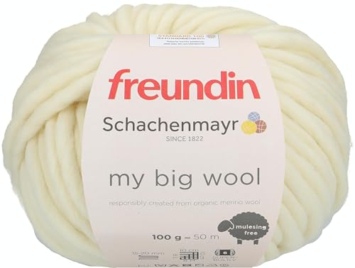 Schachenmayr My Big Wool, 100G snow Handstrickgarne von Schachenmayr since 1822