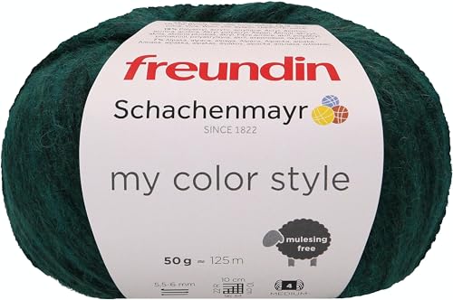 Schachenmayr My Color Style, 50G Bottle Green Handstrickgarne von Schachenmayr since 1822