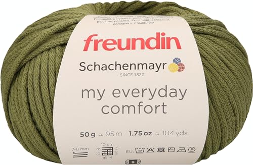 Schachenmayr My Everyday Comfort, 50G Khaki Handstrickgarne von Schachenmayr since 1822