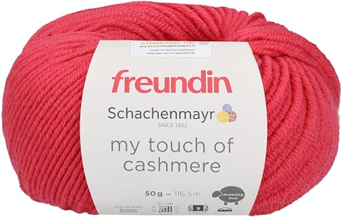 Schachenmayr My Touch of Cashmere, 50G Raspberry Handstrickgarne von Schachenmayr since 1822