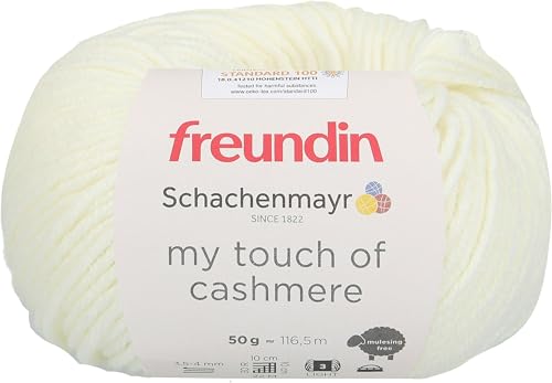 Schachenmayr My Touch of Cashmere, 50G Chalk Handstrickgarne von Schachenmayr since 1822