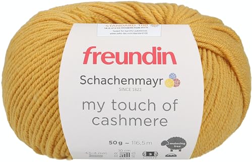 Schachenmayr My Touch Of Cashmere, 50G light gold Handstrickgarne von Schachenmayr since 1822