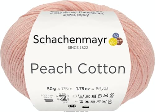 Schachenmayr Peach Cotton 9807371-00135 soft pink Handstrickgarn von Schachenmayr since 1822