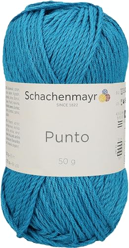 Schachenmayr Punto, 9807596-00065, Farbe: Pfau, 50g, Handstrickgarne von Schachenmayr since 1822