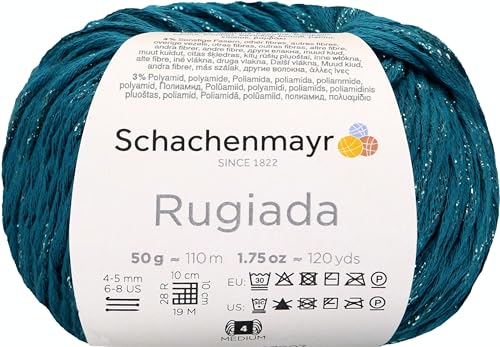 Schachenmayr Rugiada, 50G Petrol Handstrickgarne von Schachenmayr since 1822