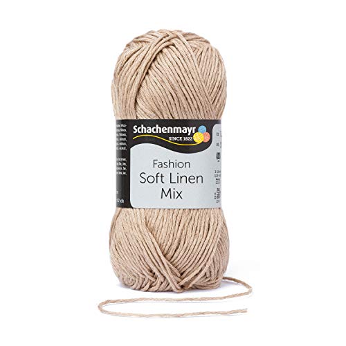 Schachenmayr Soft Linen Mix 9807362-00006 flachs Handstrickgarn von Schachenmayr since 1822