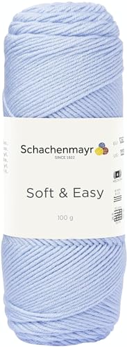 Schachenmayr Soft & Easy 9807353-00051 hellblau Handstrickgarn von Schachenmayr since 1822