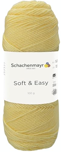 Schachenmayr Soft & Easy, 9807353-00021, Farbe: Vanilla, 100g, Handstrickgarne von Schachenmayr since 1822