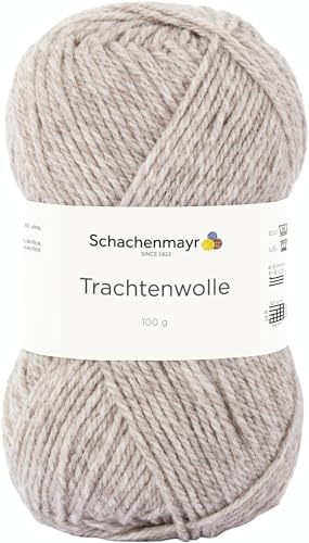 Schachenmayr Trachtenwolle, 100G sisal meliert Handstrickgarne von Schachenmayr since 1822