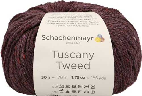 Schachenmayr Tuscany Tweed, 50G Mauve Handstrickgarne von Schachenmayr since 1822