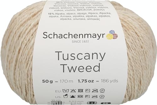 Schachenmayr Tuscany Tweed, 50G Natur Handstrickgarne von Schachenmayr since 1822