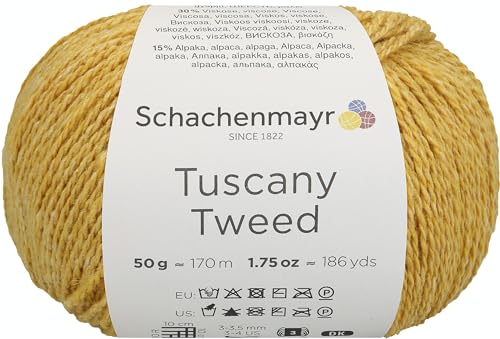 Schachenmayr Tuscany Tweed, 50G Sonne Handstrickgarne von Schachenmayr since 1822