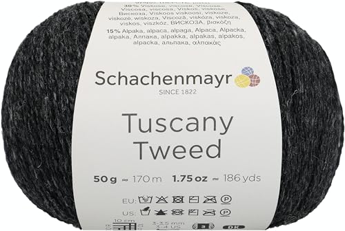 Schachenmayr Tuscany Tweed, 50G anthrazit Handstrickgarne von Schachenmayr since 1822