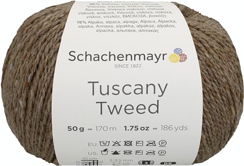 Schachenmayr Tuscany Tweed, 50G Erde Handstrickgarne von Schachenmayr since 1822