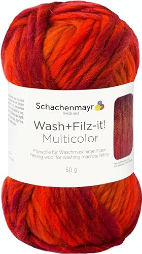 Schachenmayr Wash+Filz-It! Multicolor, 50G Romance Filzgarne von Schachenmayr since 1822