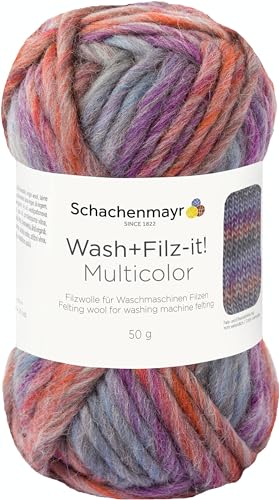 Schachenmayr Wash+Filz-It! Multicolor, 50G rsprit Filzgarne von Schachenmayr since 1822