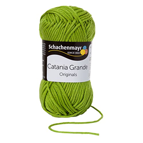 Schachenmayr Wolle Catania Grande Originals 50g 100% Baumwolle 63m Lauflänge Apfel von Schachenmayr since 1822