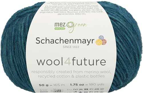 Schachenmayr Wool4Future, 50G peacook Handstrickgarne von Schachenmayr since 1822