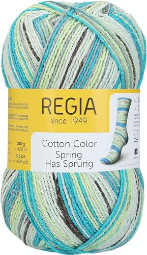 Regia Cotton ca. 420 m col. 02473 spring sky 100 g von Regia