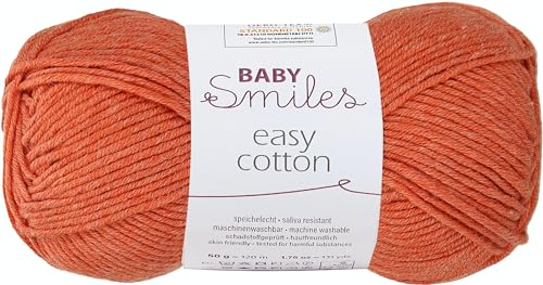 Schachenmayr since 1822 Baby Smiles Easy Cotton, 9807306-01027, Farbe:Lily, Handstrickgarne onesize von Schachenmayr since 1822