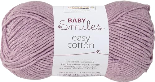 Schachenmayr Baby Smiles Easy Cotton, 50G Magnolia Handstrickgarne von Schachenmayr since 1822