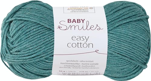 Schachenmayr Baby Smiles Easy Cotton, 50G Aquamarine Handstrickgarne von Schachenmayr since 1822