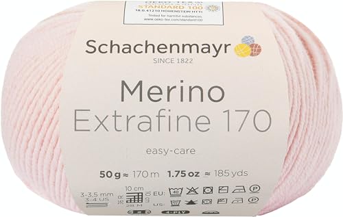 Schachenmayr Merino Extrafine 170, 50G punderrosa Handstrickgarne von Schachenmayr since 1822