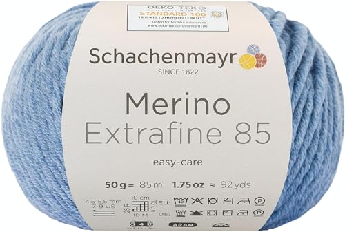 Schachenmayr Merino Extrafine 85, 50G wolke Handstrickgarne von Schachenmayr since 1822
