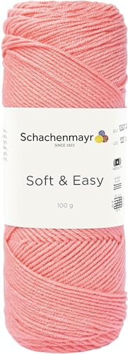 Schachenmayr Soft & Easy, 100G Koralle Handstrickgarne von Schachenmayr since 1822