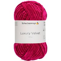 Schachenmayr Luxury Velvet - Cherry von Rot