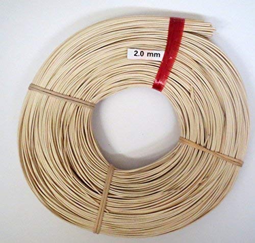 Schardt Peddigrohr - Flechtmaterial Natur 1.6 mm 500 Gramm zum Körbe flechten, basteln - Rattan Peddigrohr in verschiedenen Größen und Stärken von Schardt